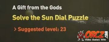 Since the corrections are stored in a tree set, they are. Assassin S Creed Origins Solve The Sun Dial Puzzle Gift Of The Gods Orcz Com The Video Games Wiki