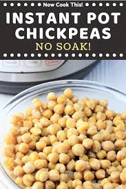 Instant Pot Chickpeas Now Cook This Recipe In 2020 Instant Pot Recipes Cooking Dried Beans Cooking