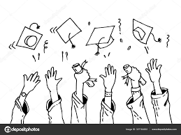 Download Doodle Hands Up Hands Clapping Applause Gestures Succes Congratulation Graduation Vect Congratulations Graduate Graduation Drawing Mind Map Art