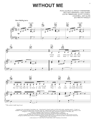 Thinking you could live without me thinking you could live without me baby, i'm the one who put you up there i don't know why (yeah, i don't know why). Halsey Without Me Sheet Music Download Printable Pop Pdf Very Easy Piano Score Sku 410074