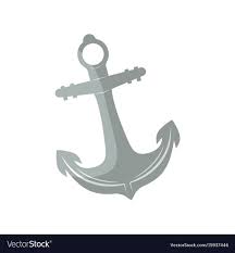The anchor secures the ship from being dragged off course. Anchor For Boat Isolated Icon Royalty Free Vector Image Sponsored Isolated Icon Anchor Boat Ad Vector Free Vector Images Free Vector Images