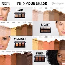 Anastasia Contour Cream Kit With The New Light Shades The Old Formulation S Shades In The Light Kit Were Too Cream Contour Contour Kit Anastasia Contour Kit