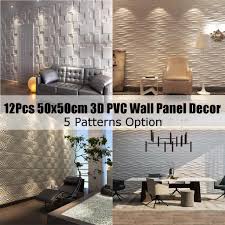 3d acrylic mirror wall decal stickers family letter quotes acrylic mirror decor removable wall art decals diy motivational butterfly mural stickers for office home dorm decor (silver) $9.99. Buy 12pcs 3d Pvc Wall Panel Flame Retardant Waterproof Wallpaper Home Decor 50x50cm At Affordable Prices Free Shipping Real Reviews With Photos Joom