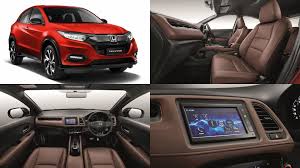 *android auto™ will be available upon official launch of the service in malaysia. Honda Hr V Rs Gets Dark Brown Leather Interior Only In Malaysia Bigwheels My