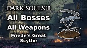 Dark Souls 3 Dlc Weapons: Friede'S Great Scythe Pvp #2 - Int/Dex Build! -  Youtube
