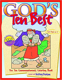 Designed to keep the prep work to a minimum, our bible abc curriculum notebook can be spread over 26 weeks. God S Ten Best The Ten Commandments Coloring Book Coloring Books Cook David C 9780830730612 Amazon Com Books
