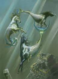 Maybe you would like to learn more about one of these? Hippocamp Greek And Roman Mythology Mythological Creatures Mythical Creatures