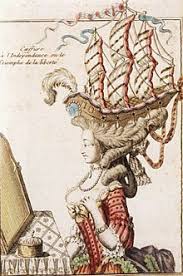 Here i show how to do late 1700's hair (france). Pouf Wikipedia