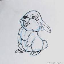 During his first year of life, he befriends a rabbit named thumper and a skunk named flower. Creative Easy Cute Disney Drawings Novocom Top