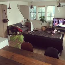 リビング 鉢カバーニトリ 観葉植物 足場板 100均 などのインテリア実例 2016 01 15 14 56 13 roomclip ルームクリップ インテリア インテリア 実例 模様替え