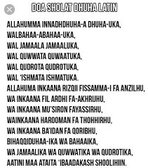 Bacaan do'a sholat dhuha latin. Asyiqin Coway Doa Dhuha Facebook