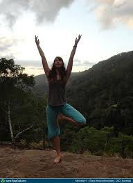 Yoga Poses Around The World In The Beautiful Queensland Glass House Mountains Feeling The Energy Loving Spending Time With M Yoga Health Poses Yoga Poses