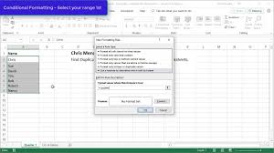 Let's start off with a simple example on how to remove duplicates in excel. Excel Conditional Formatting Find Duplicates On Two Worksheets By Chris Menard Youtube