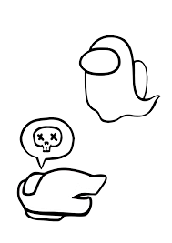 Free printable among us impostor, dead body, among us game, mini crewmate and pets coloring pages. Standard Character Among Us Razukraski Com