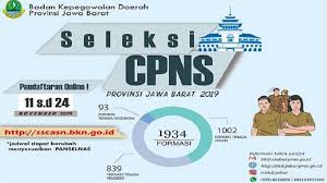 Tes cpns 2019 dibuka oktober: Pemprov Jabar Buka Pendaftaran Cpns 2019 Untuk 1 934 Formasi Berikut Link Nya Kabar24 Bisnis Com