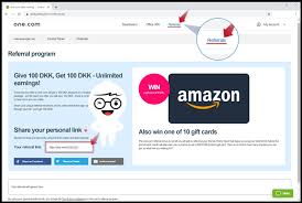 Applying for the amazon rewards visa signature card is easy, using the online application. What Is The One Com Referral Program Support One Com