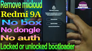 Cukup ketuk gambar gembok 10x. Micloud Redmi 9a Dandelion Via Sp Flashtool Xiaomi Redmi 9a Mi Account Remove Youtube