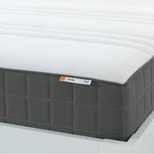 Hovag Pocket Sprung Mattress Extra Firm Dark Grey Ikea In 2020 Pocket Spring Mattress Ikea Ikea Mattress