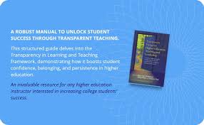 Transparent Design in Higher Education Teaching and Leadership (New  Pedagogies and Practices for Teaching in Higher Education): Winkelmes,  Mary-Ann, Boye, Allison, Tapp, Suzanne: 9781620368237: Amazon.com: Books