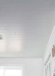 See more ideas about home remodeling, shiplap ceiling, ceiling. The Easiest Shiplap Ceiling Ever The Craft Patch