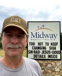 This sign out by my farm made me laugh!