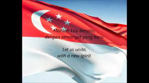 Singaporean National Anthem Majulah Singapura Ms En Youtube