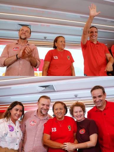 O TIME DE LULA TÁ AQUI! 💫 Ontem foi dia de reafirmar o nosso projeto ao  lado do time de Lula no Rio Grande do Norte. Tenho um orgulho imenso de  caminhar