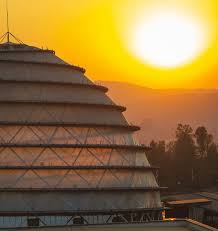The centre of political and commercial life, kigali dominates rwanda and few visit the country without passing through. Hd Wallpaper Rwanda Kigali 64waves Sunset City Landscape Sky Architecture Wallpaper Flare