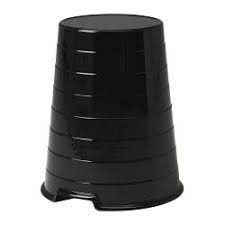 Works as an extra seat or footstool. Sakarias Stool Black Sporda Dark Grey Ikea Indonesia