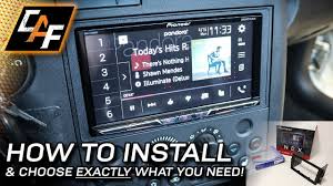 Pioneer audio old tv hifi audio tape deck stereo system cool deck pioneer pioneer decks nakamichi rx505 3 head auto reverse tape deck. Car Stereo Install Made Simple Youtube