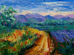 See more ideas about painting, palette knife painting, art painting. Provence Landscape Knife Painting By Mariejhonson On Deviantart