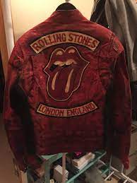 Foxforcefive7 Custom Rolling Stones Jacket Rolling Stones Jackets Mens Fashion
