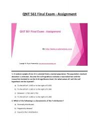 Get The Best Help Available Online To The Qnt 561 Final Exam Answers Uop Course Tutorials And Score The Highest Grades In Qnt 561 Final Exam Answers