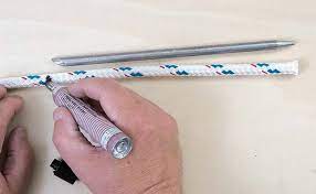 Marking Line One Fid Length From The End Double Braid Braided Line Knots