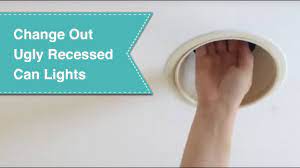How many recessed lights do i need? How To Change Out Those Ugly Recessed Can Lights Youtube