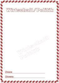 Hier ist dein gesuchtes wirtschaft deckblatt für deine hefter und ordner zum kostenlosen ausdrucken aus der rubrik wirtschaft deckblatt. Wirtschaft Politik Deckblatt Ausdrucken Deckblaetter Eu