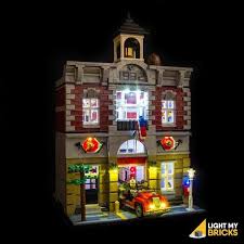 Fire Brigade 10197 Lego Light Kit Light My Bricks Lego Led Lego Fire Led Light Kits