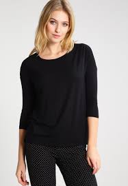 Majestic Long Sleeved Top Noir Women Classic Fashion Trend