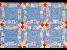 The double wedding ring has been liberated at last! Double Wedding Ring Quilt Video By Sharlene Jorgenson Youtube