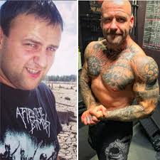 I wasn't comfortable in my own skin As you can probably see