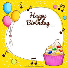 Glitter and gold general greeting birthday card. Online Make Birthday Card With Photo Create Custom Wishes