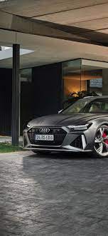 1125x2436 Audi Rs6 Avant Parking Lot Car Wallpaper Audi Rs6 Car Wallpapers Audi