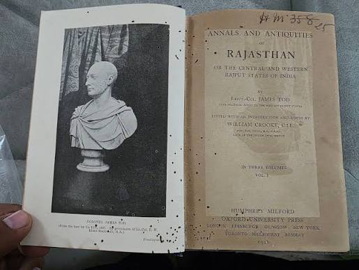 Tod's Annals and Antiquities of Rajasthan by Crooke 1920 edition