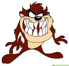 Cartoon is the name given to an animation film technique, consisting of giving the illusion of movement by projecting different successive drawings, representing the different stages of this movement. How To Draw Taz From Looney Tunes 9 Steps With Pictures