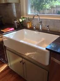 Kohler riverby undermount cast iron 33 in. Kohler K 6427 47 Almond Whitehaven 36 Farmhouse Undermount Self Trimming Double Basin Apron Front Cast Iron Kitchen Sink With Smart Divide Technology Faucet In 2021 Farmhouse Sink Kitchen Cast Iron Kitchen Sinks