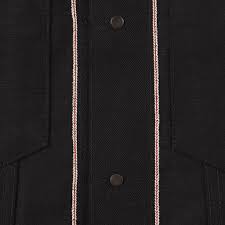 The classic s43 coverstock paired with the launch symmetric core creates great length and a smooth turn on the backend. Denim Jacket Solid Black Selvedge Naked Famous Denim