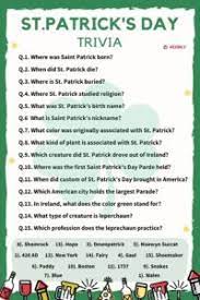 Both are good options, and not as limiting as they might initially appear. 70 St Patrick S Day Trivia Questions Answers Meebily