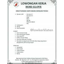 Senin, 08 april 2019 waktu : Info Lowker Lowker Klaten Lowongan Klaten Dan Sekitarnya Facebook