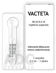 V dospelosti by sme napríklad mali absolvovať očkovanie proti záškrtu a tetanu. Vacteta Adc Sk