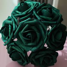Jan hilgersweg 14 5657 es eindhoven. Emerald Artificial Roses 50 Hunter Green Wedding Flowers Vanrina